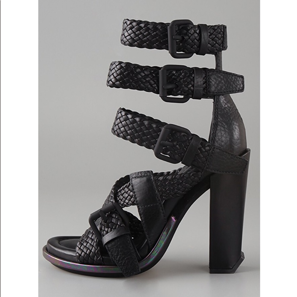 Strappy, Braided Alexander Wang Petra Heels